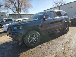 Jeep Grand Cherokee salvage cars for sale: 2018 Jeep Grand Cherokee Trailhawk