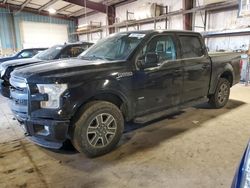 Ford f-150 salvage cars for sale: 2016 Ford F150 Supercrew