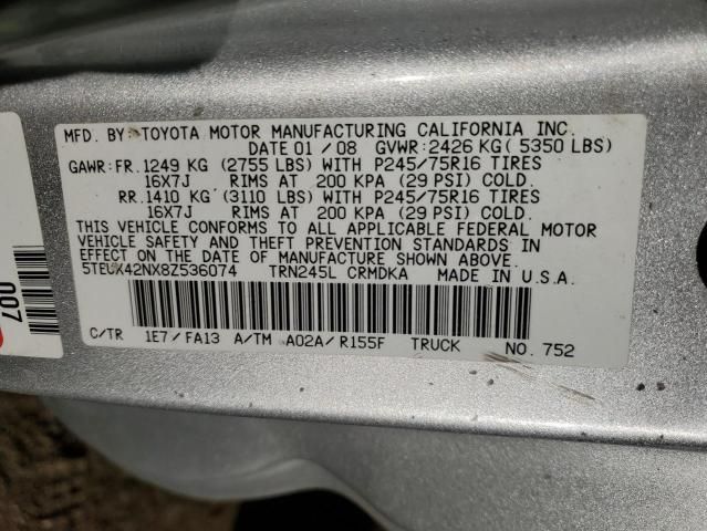 2008 Toyota Tacoma Access Cab