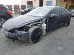 Tesla salvage cars for sale: 2015 Tesla Model S 70D