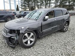 Jeep Grand Cherokee salvage cars for sale: 2014 Jeep Grand Cherokee Overland