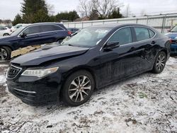 Acura salvage cars for sale: 2015 Acura TLX