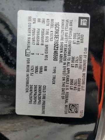 2013 Chevrolet Silverado K1500 lt