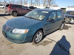 Saturn salvage cars for sale: 2007 Saturn Ion Level 2