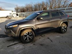 Jeep Vehiculos salvage en venta: 2017 Jeep Cherokee Trailhawk