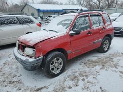 Chevrolet Tracker salvage cars for sale: 2004 Chevrolet Tracker