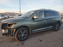 Infiniti salvage cars for sale: 2017 Infiniti QX60