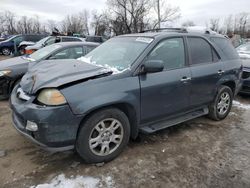 Acura salvage cars for sale: 2006 Acura MDX Touring