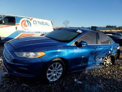 Ford Fusion salvage cars for sale: 2017 Ford Fusion S