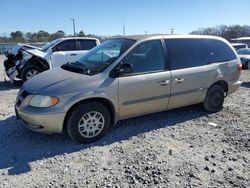 Salvage cars for sale from Copart Montgomery, AL: 2002 Dodge Grand Caravan Sport