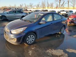 Hyundai Accent salvage cars for sale: 2017 Hyundai Accent SE