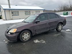 Honda salvage cars for sale: 2001 Honda Civic LX