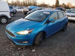 Ford Focus salvage cars for sale: 2016 Ford Focus SE