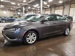 Chrysler 200 salvage cars for sale: 2015 Chrysler 200 Limited