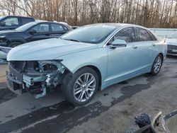 Salvage cars for sale from Copart Glassboro, NJ: 2013 Lincoln MKZ Hybrid