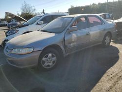 Honda Accord Vehiculos salvage en venta: 2000 Honda Accord EX