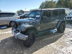 Salvage cars for sale from Copart Midway, FL: 2008 Jeep Wrangler Unlimited Sahara