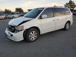 Honda Odyssey ex salvage cars for sale: 2004 Honda Odyssey EX