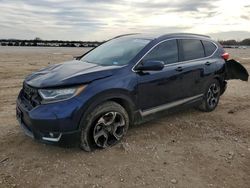 Salvage cars for sale from Copart San Antonio, TX: 2017 Honda CR-V Touring