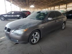 Salvage cars for sale from Copart Phoenix, AZ: 2006 BMW 530 I