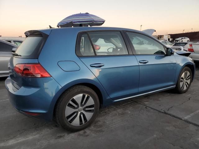 2016 Volkswagen E-GOLF SE