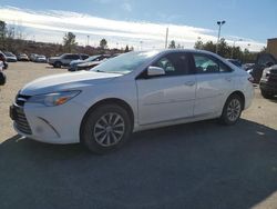 Salvage cars for sale from Copart Gaston, SC: 2017 Toyota Camry LE