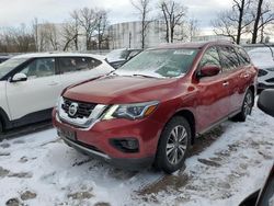 Nissan Pathfinder salvage cars for sale: 2017 Nissan Pathfinder S