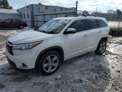 Toyota Highlander salvage cars for sale: 2015 Toyota Highlander Limited