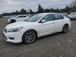 Honda salvage cars for sale: 2015 Honda Accord Sport