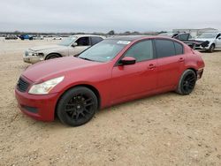 Infiniti Vehiculos salvage en venta: 2009 Infiniti G37 Base