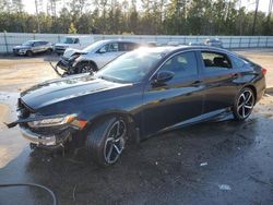 Salvage cars for sale from Copart Harleyville, SC: 2019 Honda Accord Sport