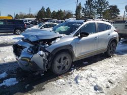 Subaru salvage cars for sale: 2024 Subaru Crosstrek Sport