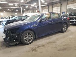 KIA Optima salvage cars for sale: 2019 KIA Optima LX