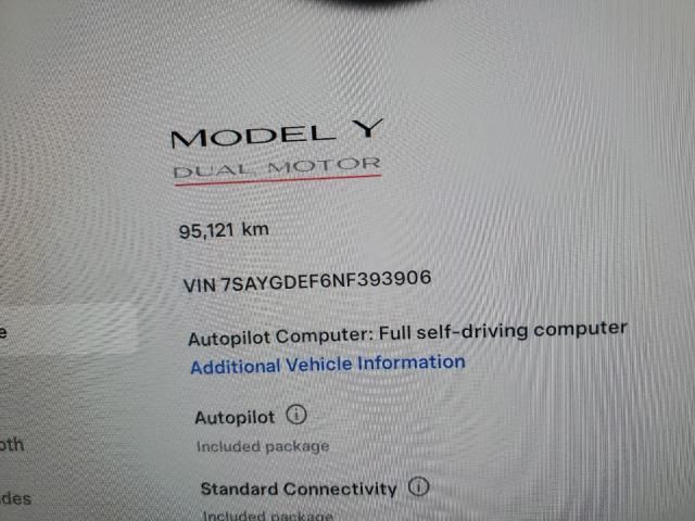 2022 Tesla Model Y