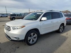 Toyota Highlander salvage cars for sale: 2011 Toyota Highlander Limited