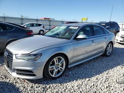 Salvage cars for sale from Copart Cahokia Heights, IL: 2016 Audi A6 Premium Plus