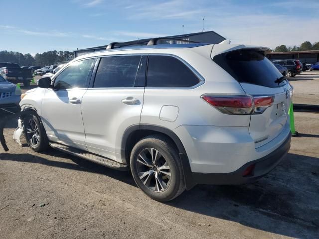 2016 Toyota Highlander XLE