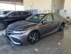Salvage cars for sale from Copart Homestead, FL: 2024 Toyota Camry SE Night Shade
