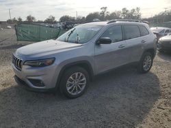 Jeep salvage cars for sale: 2022 Jeep Cherokee Latitude LUX