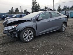 Chevrolet salvage cars for sale: 2018 Chevrolet Volt Premier