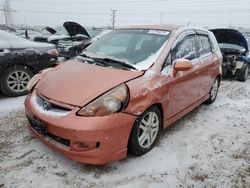 Honda fit Sport salvage cars for sale: 2008 Honda FIT Sport