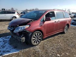 Toyota Sienna xle salvage cars for sale: 2018 Toyota Sienna XLE