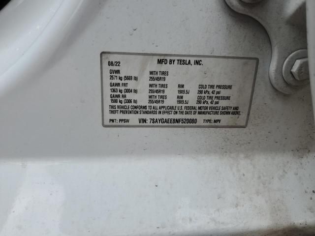 2022 Tesla Model Y