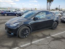 Tesla Model y salvage cars for sale: 2020 Tesla Model Y