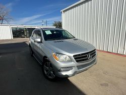 2013 Mercedes-Benz ML 350 4matic en venta en Grand Prairie, TX