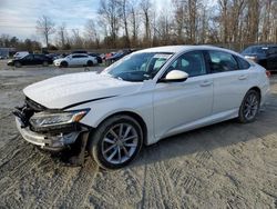 Honda Accord salvage cars for sale: 2021 Honda Accord LX