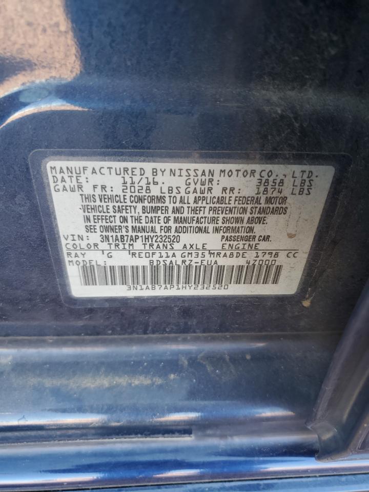 2017 Nissan Sentra s