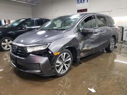 Honda Odyssey salvage cars for sale: 2021 Honda Odyssey Touring