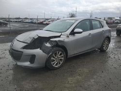 Mazda 3 salvage cars for sale: 2012 Mazda 3 I