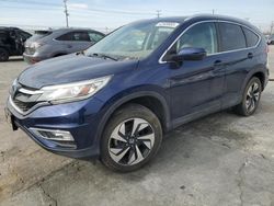 Honda crv Vehiculos salvage en venta: 2015 Honda CR-V Touring